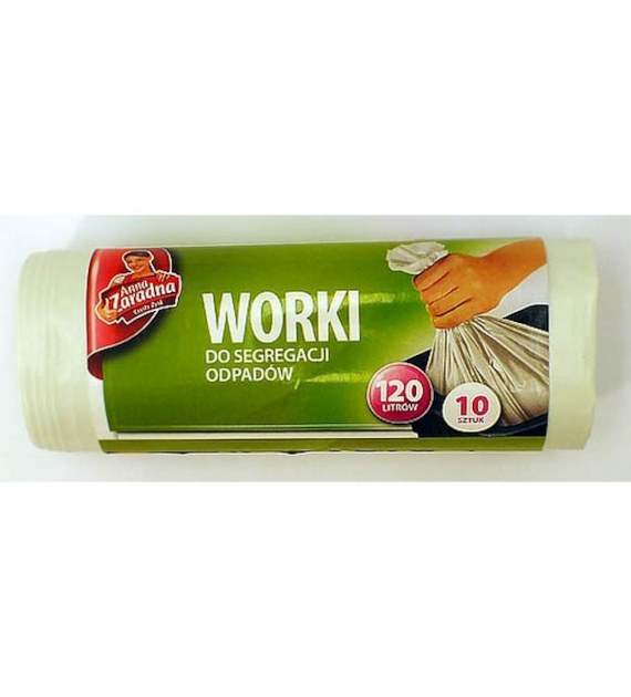 STELLA-WORKI DO SEGREGACJI ODPADÓW 120L A'10 BIAŁE 7010