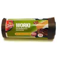 STELLA-WORKI DO SEGREGACJI ODPADÓW 120L A'10 BRĄZOWE 7027