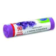 STELLA-WORKI SUPERSZCZELNE Z TAŚMĄ  *ZAPACH LAWENDY* 90L A'10 LDPE 9916