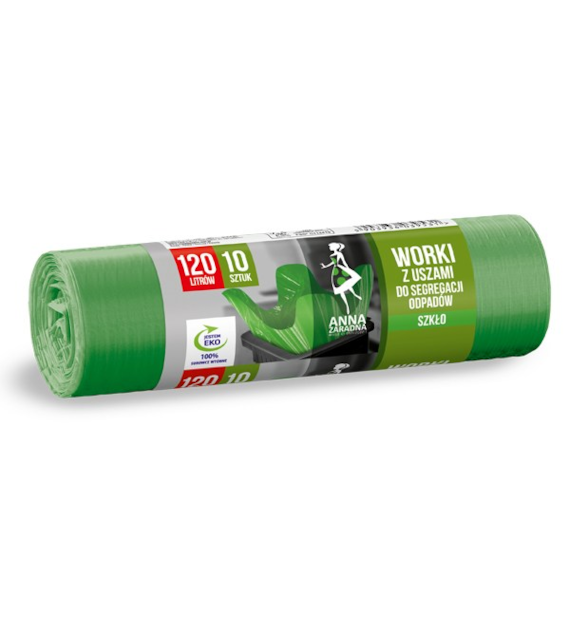 STELLA-WORKI DO SEGREGACJI ODPADÓW 120L A'10 ZIELONE 9531