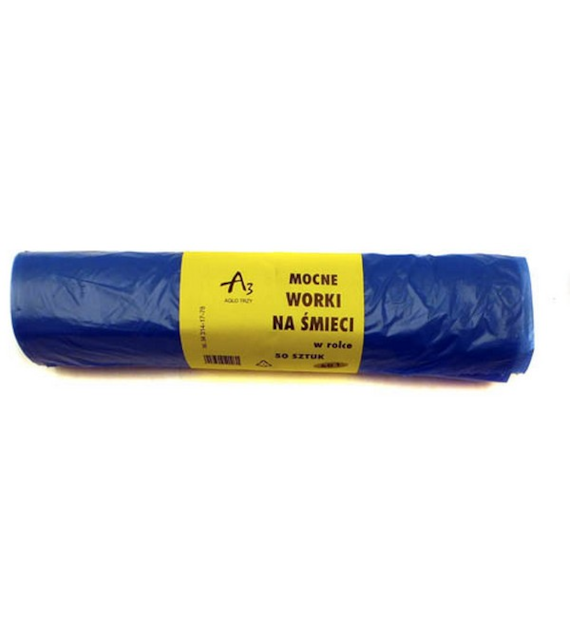 AGLO-WORKI NA ODPADY 60*80 A'50 60L NIEBIESKIE SZ600