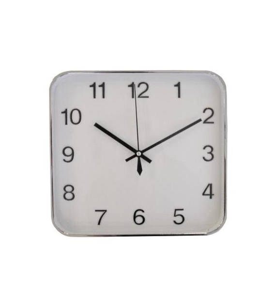 FENIKS-ZEGAR ŚCIENNY 29CM *TIMO 48* SREBRNY