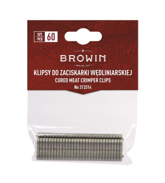 BR-KLIPSY DO ZACISKARKI WĘDLINIARSKIEJ A'60 313314
