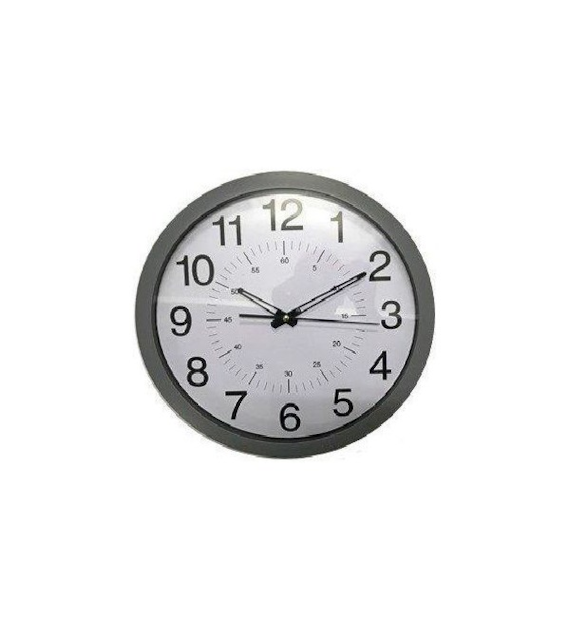 FENIKS-ZEGAR ŚCIENNY 35CM *TIMO 72* SZARY