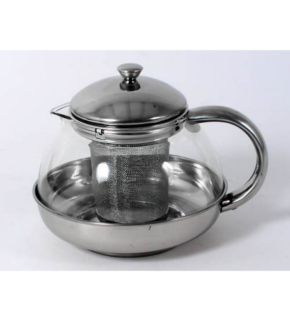 ******MX1008 CZAJNICZEK Z ZAPARZACZEM STALOWYM 700ML