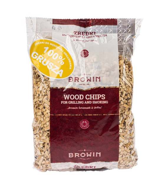 BROWIN-ZRĘBKI ZAPACHOWE 100% GRUSZA  - 450G 780604